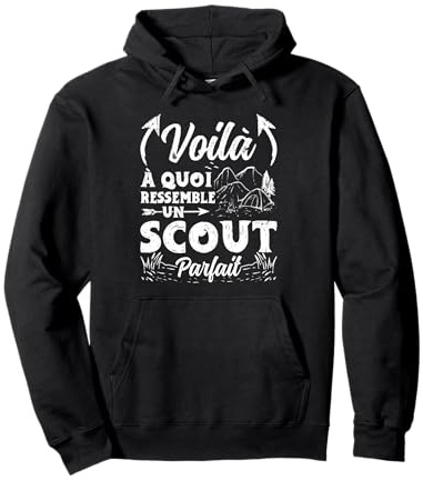 Scoutisme Scout Éclaireur Campeur Extérieur Sweat à Capuche