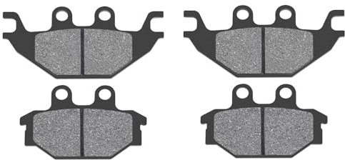 AHL 2 Paar Motorrad Vorne Bremsbeläge FA377 Kompatibel mit KYMCO KXR 250 Mongoose Quad 2004-2007/TGB Blade 550 SE 4x4 2009-2011/ADLY Hurricane 320 Quad 2008-2009