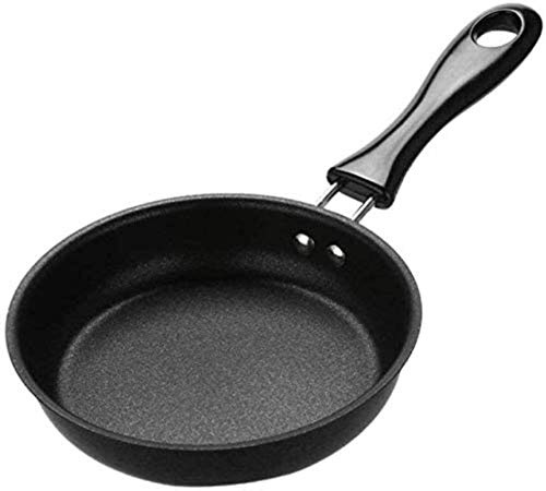Sartén, Mini Olla De Tortilla De Acero Inoxidable Antiadherente Accesorios De Herramientas De Cocina para El Hogar Wok Pequeño Portátil Lindo