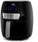 Orbegozo Fdr 65 Freidora sin Aceite, 4 Litros, Termostato Ajustable, Temporizador, 12 Programas Preconfigurados, Cubeta Extraíble, Libre de Bpa y Pfoa, 1500 W, Negro