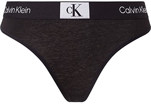 Calvin Klein Dam string tanga, Svart, S