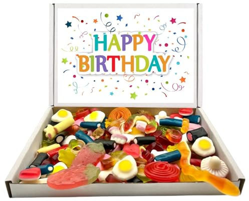 Birthday Gift Quality Pick n Mix Sweets Letterbox Selection 400g, Favourite Choices Variety Assortment (400g Jelly Mix)