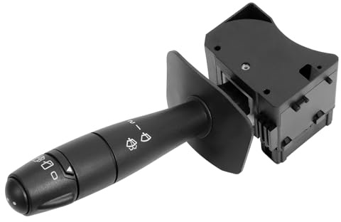 Interruptor de Intermitentes de 13 Pines, Limpiaparabrisas, Compatible con Kangoo KC0/1 y Kangoo Express FC0/1(Monovolumen Eléctrico, 1.2-1.9L, 1997-2024) #7701053055 7701047257