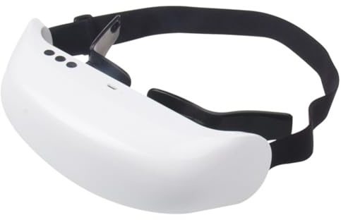 Akfldms Dispositivo Inteligente Entrenamiento para Recuperación Visión,Masaje Ocular Ems,Máscara para el Cuidado los Ojos,RelaScionión,Fatiga,Viajes,Descanso Infantil,Recuperación Miopía.