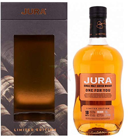 JURA - 18 ans One For You - Whisky Single Malt - 52,5% Alcool - Origine : Écosse/Jura - 70 cl