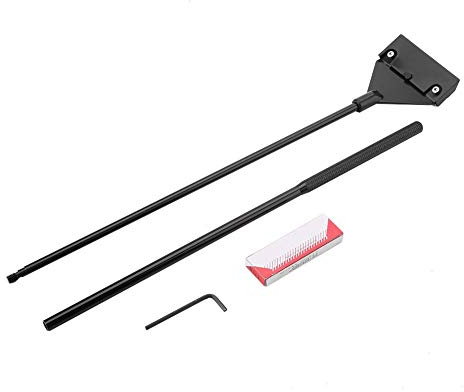 Fdit Aquarium Reinigungswerkzeug Algenschaber Abnehmbare Tank Rasierklinge Glasreiniger Werkzeug Multi-Funktion MEHRWEG VERPACKUNG socialme-eu