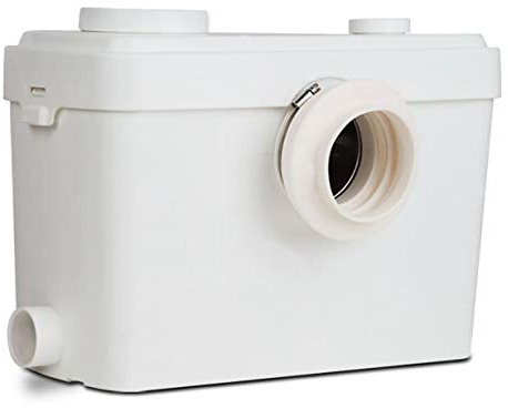 Macerator Pump Sanitary P600 for Toilet Shower Bath Sink Washing Machine Waste 3 in 1 Carbon Filter IP55 Rated 600 Watt