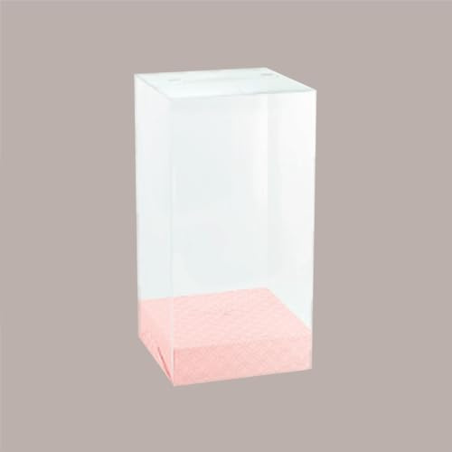 Lucgel Scatola Regalo Porta Uovo Cioccolato Rosa (180x180H300mm)