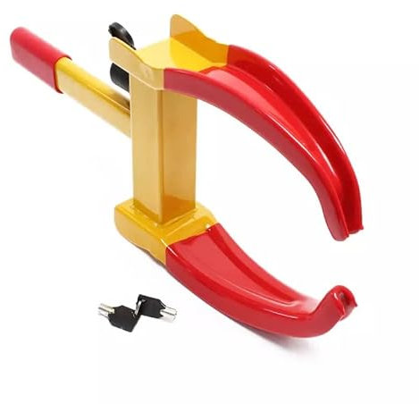 StickersLab - Ganascia blocca ruota antifurto morsa per serraggio ruota universale