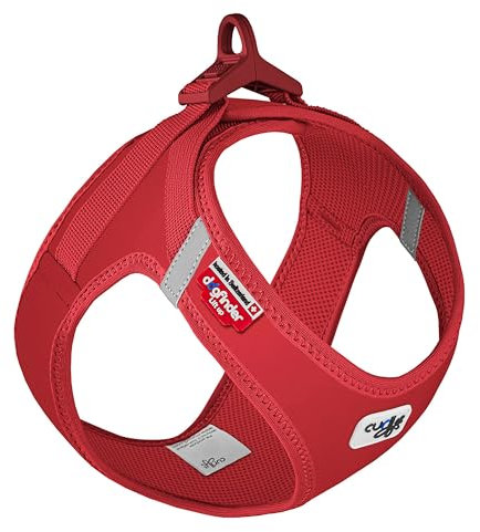 Vest Harness curli Clasp Softshell Red XS