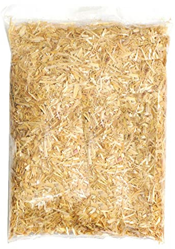 AC - Bolsa de Paja triturada para belén - Accesorio para decoración en el Nacimiento - Ideal para los últimos Detalles - 40 Gramos
