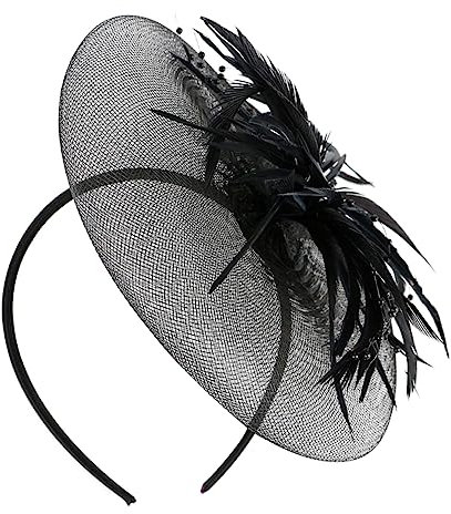 DOITOOL Coiffe Plumes Élégante Pour Fête Créative Et Légère Pince à Cheveux De Style Unique