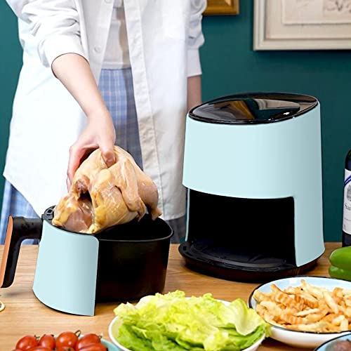 Freidora de aire inteligente con controles táctiles, 3L, sin aceite, temporizador saludable sin contacto, freidora de alimentos, Control por aplicación de hogar inteligente, se necesita esperanza