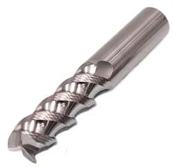 1 Stück CNC-Werkzeug VHM-Fräser Fräsen 4 mm 5 mm 6 mm 8 mm 10 mm 12 mm Wolframstahl hochglänzend Schaftfräser for Kupfer Aluminium(Size:D12-36-D12-75L)
