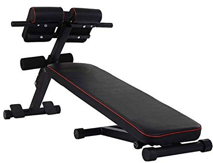 BOSHYUM 3-in-1 höhenverstellbare Hantelbank Sit-up-Bank Hantelbank | Gewichtheberbank für Ganzkörpertraining,