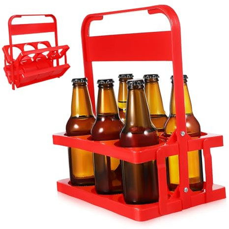 PRETYZOOM Portabebidas para Llevar Portabotellas Portátil Ligero Asa Resistente para