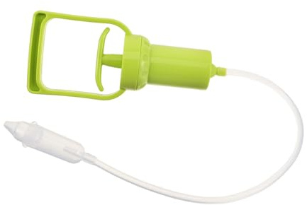 CORHAD Manual Nasal Irrigation System for Boy Girl and Gentle Suction Nose Cleaner for Stuffy Nose Relief Safe Plastic Material Nasal Rinse Device to Ease Congestion and Breathing