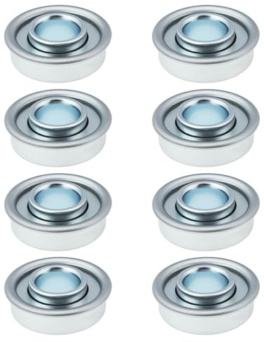 SG Store 8 Cuscinetti Per Ruote Flangiate Per Tosaerba A Spinta 1-1/8x 1/2 Pollici 734-04019 Compatibile Con TROY BILT Da 12 Pollici Ruote