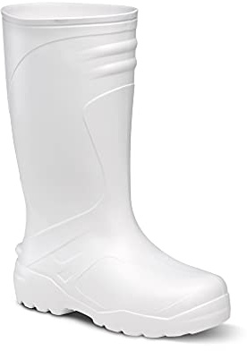 FELIZ CAMINAR - Botas de Trabajo Explorer Blanco, 43