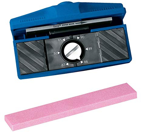 RiSki Ski Kantenschleifer Set mit Holmenkol Edge Tuner Ergo Semi