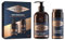 King C. Gillette, Kit Regalo, Kit Rituale Perfetto Con Detergente Barba, Viso E Capelli 3 In 1, 350 ml E Crema Barba, 100 ml Per Barba Incolta