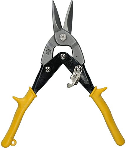 250mm Heavy Duty Straight Aviation Tin Snips Sheet Metal Cutters Cutting Shears Straight Cut
