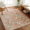 Artistic Weavers Dakar Teppich waschbar in der Waschmaschine - Vintage Oriental Boho Style Teppich, 200x275 cm, Braun, Creme, Blau