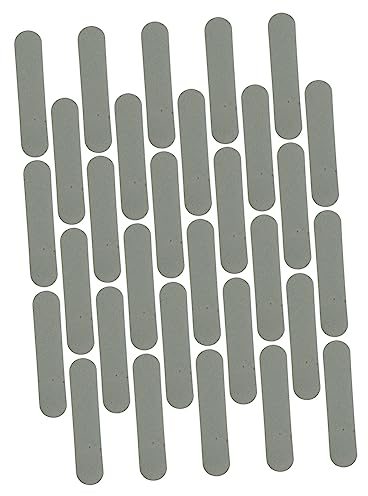 NOLITOY 50pièces Bâtons De Polissage Argent Mini Portables pour Bijoux Nettoyage Et Entretien Accessoires De Ponçage Et Polissage pour Métaux Jade Et Gemmes