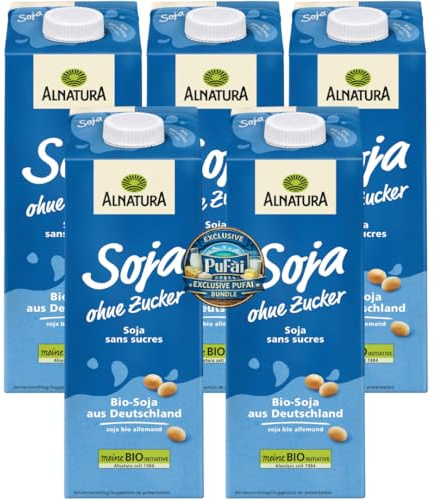Alnatura Soja Drink ungesüßt SojaDrink 1000 milliliter x 5 Stück