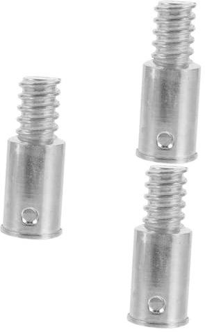 Healeved 3stücke Besenstieladapter Mit Verlängerungspole Für Teleskopstangen Robust Und Rostfrei Geeignet Für Verschiedene Reinigungswerkzeuge Und Oberflächen