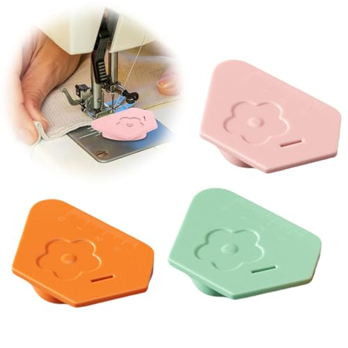 Mrltau 3 Pcs Magnetische Nahtführung, Magnetic Seam Guide for Sewing Machine, Nähmaschinen Zubehör, Nähzubehör für Nähtisch, Nähen Zubehör, Nähmaschine Zubehör, Nähset Zubehör, Nähgarn Zubehör