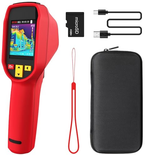 BSIDE Thermal Imaging Camera 240x240 High Resolution Handheld Thermal Camera with 15 Colour Palettes Thermal Imager 25Hz Refresh Rate -4-1022°F for Water Leaks HVAC Automotive Electronics Repair