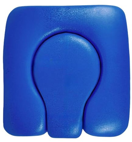 MagiDeal Commode Seat Cushion Seat Pad Cover Replacement for Elderly,Portable,Raised Toilet Seat,Padded for Shower Wheelchairs Chair, Blue