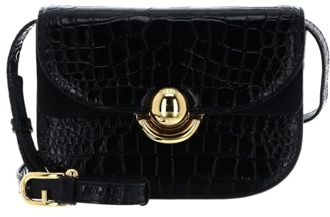 Furla Leder Umhängetasche Sfera Mini Crossbody Rou Bag Nero schwarz