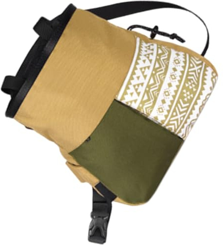 WKabnkn Oxford Panno Arrampicata Gesso Borsa Con Tasche Regolabile Boulder Secchio Per Palestra Arrampicata Ginnastica Impermeabile Con Tasche
