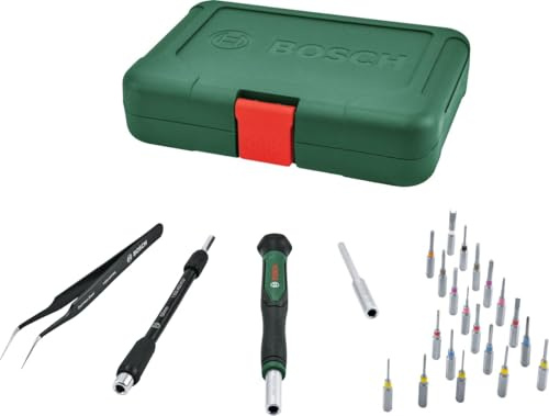 Bosch Set cacciavite portabit di precisione da 24 pezzi (Accessori Utensili Manuali)