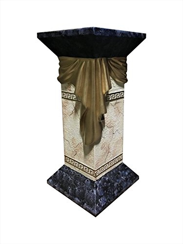 Antikes Wohndesign Blumensäule Blumenständer Marmor Säule Höhe: 65cm