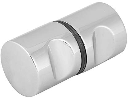 Tiradores, pomo cromado de la manija del tirón de la aleación de aluminio para la puerta casera del vidrio de la ducha del cuarto de baño(#3)