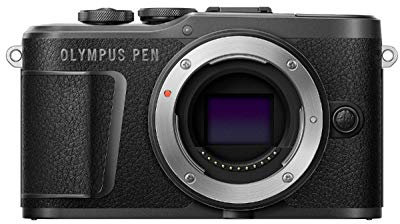 Olympus PEN E-PL10 Micro Four Thirds System Camera, 16 Megapixel, Body Image Stabilization, Swivel Monitor, 4K Video, Wi-Fi, 16 Art Filters, Touch AF Shutter Trigger, 9 Advanced Photo Modes - Black