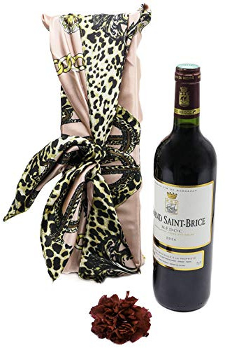 Coffret bois cadeau - vin rouge Bordeaux AOC Médoc millésime 2017 bouteille 75 cl - bel emballage prêt à offrir
