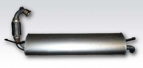 VEGAZ RS-610 rear silencer