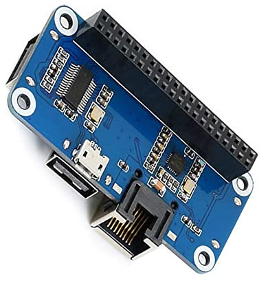 TECKEEN Lot de 3 cartes d'extension USB 2.0/1.1 Ethernet vers RJ45 + connecteur micro USB pour Raspberry Pi Zero (W/WH)