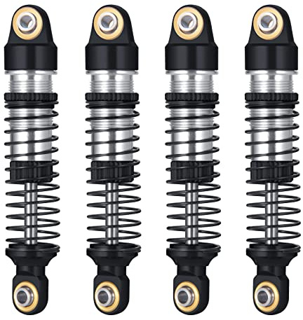 ZHRCFUN 52mm Alu-Stoßdämpfer Schwarz für TRX4M 1/18 | 52mm Shocks, Black, Aluminum, TRX4M, 1/18 Crawler, Adjustable