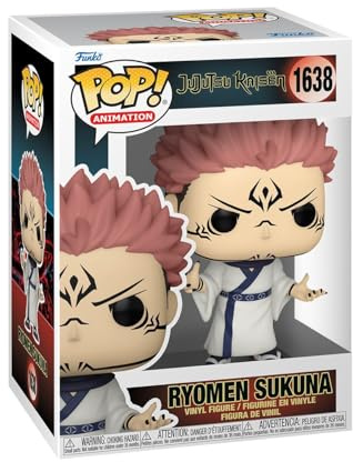Funko POP! Animation: JJK - Sukuna - Jujutsu Kaisen - Samlingsbar vinylfigur - Presentidé - Officiell Merchandise - Leksaker för barn och vuxna - Anime Fans - Modellfigur för samlare och utställning