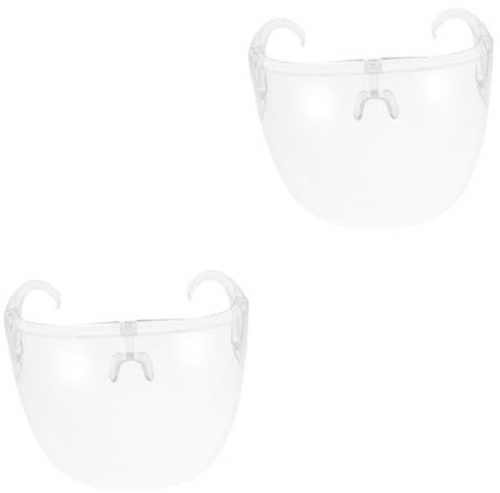 GLEAVI 2 Stk klare Brille Brillen für Frauen Brille über Brille medizinische Brille Staubbrille Gläser Schutzbrille Augenbrille medizinisch Außenhandel Maske Sport