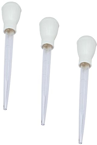 BESPORTBLE 3pcs Aquarium Clean Pipette Convenient Feces Shifting Dropper for Changes Manual Cleaner for Fish Tanks and Aquariums for Feeding and Fluid Extraction