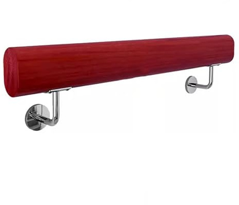 corrimano scale/corrimano Corrimano per scale in legno per portici, ponti di casa, garage, corridoi, soppalchi, cortili, balconi, ringhiera per scale per anziani, disabili post-operatori, donne incint