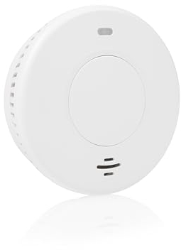 Smartwares Detector de Humo interconectable - Empareja hasta 24 detectores - Batería no sustituible de 10 años - Detección rápida y fiable - 85 dB - FSM-17001