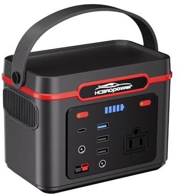 WHZOHCAR Centrale Elettrica Portatile 24000mAh Generatore di Corrente, Ricarica Rapida in 1 ora, Generatore Solare con Presa AC, DC, USB,Type-C, Ideale per Casa, Campeggio, Viaggi All'aperto