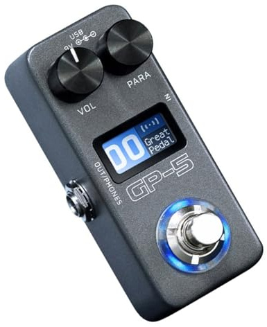 Flexible Guitar Processor Digital Reverberation Guitar Effects Device Sound Card USB Sound Link For Studio Studio Pedal